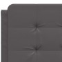 Gepolstertes Bettkopfteil aus grauem Kunstleder, 120 cm von vidaXL, Kopf- und Fußteile - Ref: Foro24-374853, Preis: 38,61 €, ...