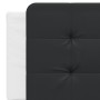 Gepolstertes Kopfteil Kunstleder schwarz weiß 160 cm von vidaXL, Kopf- und Fußteile - Ref: Foro24-374872, Preis: 46,31 €, Rab...