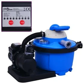 Sand filter pump with timer 450 W 25 L by vidaXL, Pool and spa filters - Ref: Foro24-92291, Price: 180,99 €, Discount: %