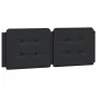 Estructura cama con luces LED cuero sintético negro 120x200 cm de vidaXL, Camas y somieres - Ref: Foro24-3214096, Precio: 183...