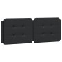 Estructura cama con luces LED cuero sintético negro 120x200 cm de vidaXL, Camas y somieres - Ref: Foro24-3214096, Precio: 186...