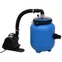 Bomba de filtro de piscina negra y azul 4 m³/h de vidaXL, Filtros para piscinas y spa - Ref: Foro24-92293, Precio: 181,45 €, ...