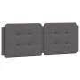 Estructura cama con luces LED cuero sintético gris 140x200 cm de vidaXL, Camas y somieres - Ref: Foro24-3214113, Precio: 190,...