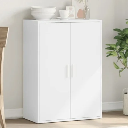 Aparador de madera de ingeniería blanco 60x31x84 cm by vidaXL, Sideboards - Ref: Foro24-840485, Price: 73,63 €, Discount: %