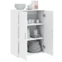 Aparador de madera de ingeniería blanco 60x31x84 cm by vidaXL, Sideboards - Ref: Foro24-840485, Price: 73,63 €, Discount: %