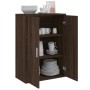 Ingenieurholz-Sideboard in brauner Eiche 60x31x84 cm von vidaXL, Sideboards - Ref: Foro24-840491, Preis: 74,25 €, Rabatt: %