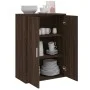 Ingenieurholz-Sideboard in brauner Eiche 60x31x84 cm von vidaXL, Sideboards - Ref: Foro24-840491, Preis: 73,07 €, Rabatt: %
