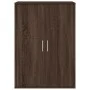 Aparador de madera de ingeniería roble marrón 60x31x84 cm by vidaXL, Sideboards - Ref: Foro24-840491, Price: 73,07 €, Discoun...