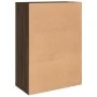 Aparador de madera de ingeniería roble marrón 60x31x84 cm by vidaXL, Sideboards - Ref: Foro24-840491, Price: 73,07 €, Discoun...