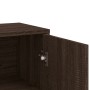 Ingenieurholz-Sideboard in brauner Eiche 60x31x84 cm von vidaXL, Sideboards - Ref: Foro24-840491, Preis: 74,25 €, Rabatt: %