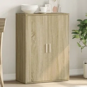Ingenieurholz-Sideboard Eiche Sonoma 60x31x84 cm von vidaXL, Sideboards - Ref: Foro24-840487, Preis: 73,48 €, Rabatt: %
