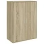 Aparador de madera de ingeniería roble Sonoma 60x31x84 cm de vidaXL, Aparadores - Ref: Foro24-840487, Precio: 73,48 €, Descue...