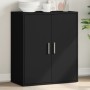 Aparador de madera de ingeniería negro 79x38x80 cm by vidaXL, Sideboards - Ref: Foro24-840514, Price: 97,19 €, Discount: %