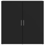 Aparador de madera de ingeniería negro 79x38x80 cm by vidaXL, Sideboards - Ref: Foro24-840514, Price: 97,19 €, Discount: %
