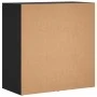 Aparador de madera de ingeniería negro 79x38x80 cm de vidaXL, Aparadores - Ref: Foro24-840514, Precio: 95,30 €, Descuento: %