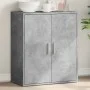 Aparador de madera de ingeniería gris hormigón 79x38x80 cm de vidaXL, Aparadores - Ref: Foro24-840516, Precio: 92,48 €, Descu...
