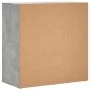 Aparador de madera de ingeniería gris hormigón 79x38x80 cm de vidaXL, Aparadores - Ref: Foro24-840516, Precio: 92,48 €, Descu...