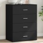 Schwarzer Schrank aus Holzwerkstoff 60x39x80 cm von vidaXL, Sideboards - Ref: Foro24-840528, Preis: 107,56 €, Rabatt: %