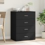 Schwarzer Schrank aus Holzwerkstoff 60x39x80 cm von vidaXL, Sideboards - Ref: Foro24-840528, Preis: 107,56 €, Rabatt: %