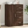 Ingenieurholz-Sideboard in brauner Eiche 59x39x80 cm von vidaXL, Sideboards - Ref: Foro24-840540, Preis: 100,55 €, Rabatt: %