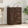 Ingenieurholz-Sideboard in brauner Eiche 59x39x80 cm von vidaXL, Sideboards - Ref: Foro24-840540, Preis: 100,55 €, Rabatt: %