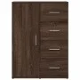 Ingenieurholz-Sideboard in brauner Eiche 59x39x80 cm von vidaXL, Sideboards - Ref: Foro24-840540, Preis: 100,55 €, Rabatt: %