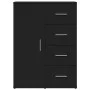 Aparador de madera de ingeniería negro 59x39x80 cm by vidaXL, Sideboards - Ref: Foro24-840535, Price: 100,54 €, Discount: %