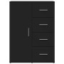 Schwarzer Schrank aus Holzwerkstoff 59x39x80 cm von vidaXL, Sideboards - Ref: Foro24-840535, Preis: 102,15 €, Rabatt: %