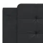 Bed frame with headboard black synthetic leather 180x200cm by vidaXL, Beds and slatted bases - Ref: Foro24-3208198, Price: 22...