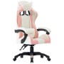 Rosafarbener Gaming-Stuhl aus Kunstleder von vidaXL, Bürostühle - Ref: Foro24-287984, Preis: 142,97 €, Rabatt: %