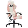 Silla gaming de cuero sintético rosa de vidaXL, Sillas de oficina - Ref: Foro24-287984, Precio: 140,86 €, Descuento: %