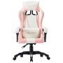 Rosafarbener Gaming-Stuhl aus Kunstleder von vidaXL, Bürostühle - Ref: Foro24-287984, Preis: 142,97 €, Rabatt: %