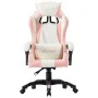 Rosafarbener Gaming-Stuhl aus Kunstleder von vidaXL, Bürostühle - Ref: Foro24-287984, Preis: 140,86 €, Rabatt: %