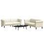 2-piece cream velvet sofa set by vidaXL, Sofas - Ref: Foro24-3209226, Price: 538,90 €, Discount: %