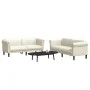 2-piece cream velvet sofa set by vidaXL, Sofas - Ref: Foro24-3209226, Price: 531,78 €, Discount: %