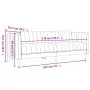 Zweiteiliges Sofaset in Cremefarben aus Stoff. von vidaXL, Sofas - Ref: Foro24-3209245, Preis: 636,57 €, Rabatt: %