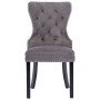 Gray velvet dining chairs 2 units by vidaXL, dining chairs - Ref: Foro24-287959, Price: 324,72 €, Discount: %