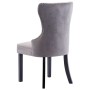 Esszimmerstühle aus grauem Samt, 2 Einheiten von vidaXL, Essstühle - Ref: Foro24-287959, Preis: 324,72 €, Rabatt: %