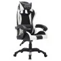Gaming-Stuhl mit RGB-LED-Leuchten, Kunstleder schwarz und weiß von vidaXL, Bürostühle - Ref: Foro24-288001, Preis: 201,49 €, ...