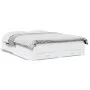 Estructura cama con cajones madera ingeniería blanca 160x200 cm de vidaXL, Camas y somieres - Ref: Foro24-3280370, Precio: 17...