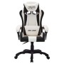 Gaming-Stuhl mit RGB-LED-Lichtern aus schwarzem und weißem Kunstleder von vidaXL, Bürostühle - Ref: Foro24-288005, Preis: 194...