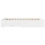 Cama con cajones madera de ingeniería blanco 120x200 cm de vidaXL, Camas y somieres - Ref: Foro24-3280391, Precio: 167,42 €, ...