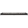 Estructura de cama madera de ingeniería y metal negro 90x200 cm de vidaXL, Camas y somieres - Ref: Foro24-845176, Precio: 71,...