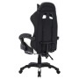 Gaming-Stuhl mit RGB-LED-Lichtern aus schwarzem und weißem Kunstleder von vidaXL, Bürostühle - Ref: Foro24-288011, Preis: 201...