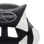 Silla gaming con luces LED RGB cuero sintético blanco y negro de vidaXL, Sillas de oficina - Ref: Foro24-288011, Precio: 205,...