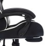 Gaming-Stuhl mit RGB-LED-Lichtern aus schwarzem und weißem Kunstleder von vidaXL, Bürostühle - Ref: Foro24-288011, Preis: 201...