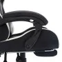 Gaming-Stuhl mit RGB-LED-Lichtern aus schwarzem und weißem Kunstleder von vidaXL, Bürostühle - Ref: Foro24-288011, Preis: 205...