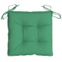 Cojines de silla de jardín 6 uds tela Oxford verde 40x40x7 cm by vidaXL, Cushions for chairs and sofas - Ref: Foro24-361467, ...