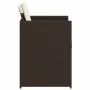 Gartenstühle mit Kissen, 4 Stück, aus braunem synthetischem Rattan. von vidaXL, Gartenstühle - Ref: Foro24-4007458, Preis: 20...
