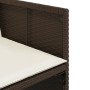 Gartenstühle mit Kissen, 4 Stück, aus braunem synthetischem Rattan. von vidaXL, Gartenstühle - Ref: Foro24-4007458, Preis: 16...